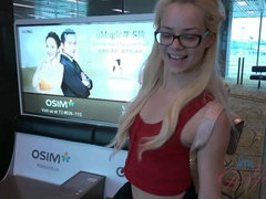 Elsa lets you creampie her in Malaysia