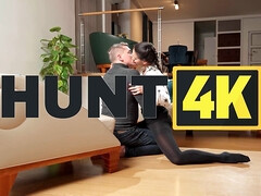 Brunette pornstar seduced by Piano and Hunt4K for a wild cuckold hunt