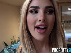 Smoking Hot Blonde Real Estate Agent Kenzie Anne Makes Sex Video