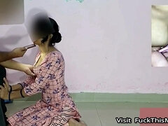 Indian 18yr Teenage Maid Nailed By Boss, Clear Hindi Audio - Supersized Big Beautiful Women