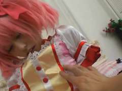 Chika Arimura - Cosplay - Kaname Madoka - Magical Chick - Hook-Up