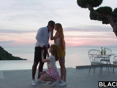 Sexy Redheads Jia Lissa & Little Dragon Love BBC - Lissa love in erotic outdoor interracial threesome