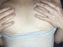 Solo nipple play, solo female nipple, asmr