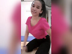 malay - awek melayu joget bathroom dance