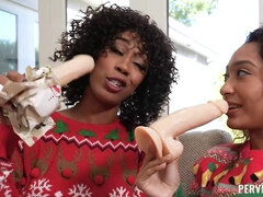 Sarah Lace & Misty Stone: Holiday Step-Family Fun