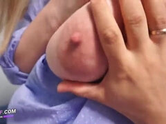 Amateur, Gros seins, Sucer une bite, Éjaculation interne, Fait maison, Mère que j'aimerais baiser, Seins naturels, Pov