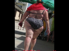 Plumper Women Pawg Fatty Bum Beach Candid