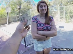 Doggystyle, Hardcore, Hd, Money, Outdoor, Public, Pussy, Teen