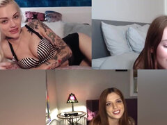 Jeux, Lesbienne, Masturbation, Seins naturels, Rousse roux, Solo, Jouets, Catch