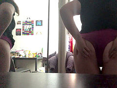 18yo cherry taunts and shoots a load