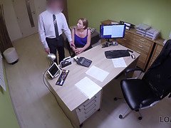 Blonde, Brunette, Fingering, Hd, Masturbation, Money, Office, Pov