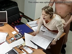 Amazing fuck with an office secretary