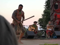 After the luau, Cassidy makes you cum with her hands