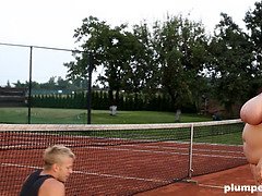 Extreme BBW Pays by Facesitting her Tennis Teacher