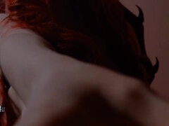 Amber Hallibell - Still Waters Run Deep.Succubus Transform - Red head