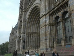 You visit the Natural History Museum in London with Emma