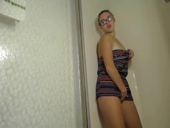 Leie, In den arsch, Blondine, Dildo, Hd, Rasiert, Solo, Titten