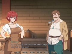 Tomboy Brigid Gets Naughty on the Beach - Episode 5 of Passionate Forge - Visual Novel Twist