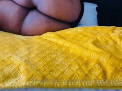 Ebony lewd BBW amateur porn scene