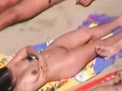 Amateur, Beach, Masturbation, Voyeur