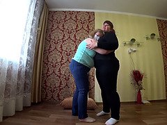 Enthousiasteling, Mollig, Oudere vrouw, Dik, Hd, Moeder, Russisch, Stiefmoeder