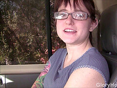 First time, Glasses, Gloryhole, Redhead