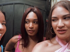 Watch so hot Gizelle Blanco and Ameena Green's clip