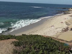 Strand, Grote kont, Sperma, Vingeren, Voetbeurt, Buiten, Gezichtspunt, Openbaar