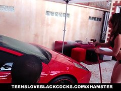 Big cock, Big tits, Black, Car, Ebony, Hd, Teen, Tits