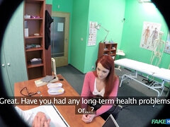 Sultry Redhead Has Surprise For Doc Fake Hospital