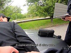 Car, Czech, Hd, Jail, Reality, Rough, Son, Uniform