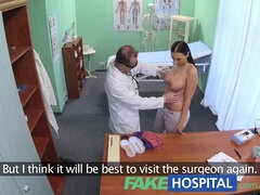 Hot MILF with fake hospital bill seduces doctor for POV creampie