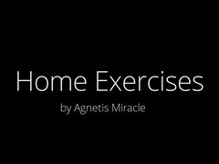 Agnetis Miracle - home exercises - Big tits