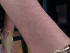 Aislynn loves her hairy body and masturbates