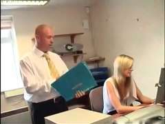 UK Nymphomaniac Office Chick Works for her Promotion.mp4