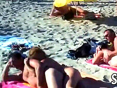 Amateur, Beach, Blowjob, Mature, Orgy, Outdoor, Public, Voyeur