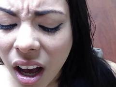 American, Blowjob, Cum in mouth, Cumshot, Handjob, Hardcore, Office, Pov