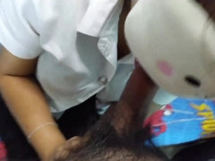 Thai College Girl Gets a Internal Ejaculation - เย็ดสดนักศึกษาไทย แตกใน คาชุดนักศึก