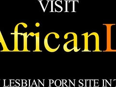 African, Brunette, Dildo, Fingering, Lesbian, Massage, Pussy, Tits