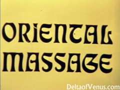 Asiatisch, Behaart, Massage