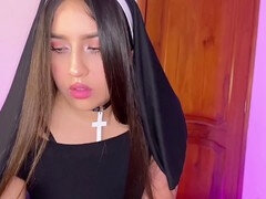 Amateur, Anal, Big ass, Big cock, Cumshot, Homemade, Nun, Teen