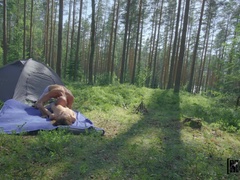 Sucer une bite, Couple, En levrette, Bâillonner, De plein air, Pov