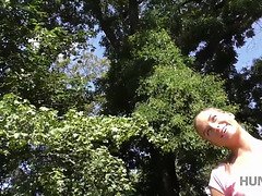 Blonde teen Giovani Amanti has a crazy idea about sex: POV blowjob for cash