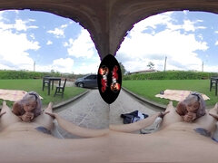 VRLatina - Splendid Giant Backside Xxl Melon Stunner Outdoor Banging VR