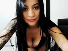 Amateur, Culo, Morena, Lencería, Solo, Camara web