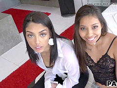 step-dad boinks Jasmine Summers And Vanessa Sky