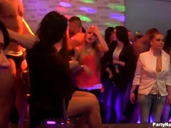 Slutty drunk girls have fun at the sex party