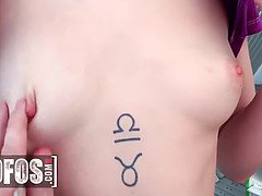 Big cock, Blowjob, Brunette, Facial, Pov, Screaming, Shaved, Tits