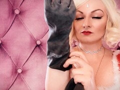 Compilation movie featuring latex and medical glove ASMR with Arya Grander