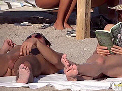 nudist beach cougars Spy voyeur HD Video